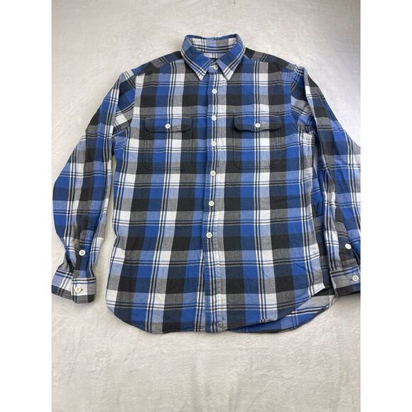 Polo Ralph Lauren RLPC Mens Sz Large Long Sleeve Button Front Shirt Plaid - Picture 1 of 7
